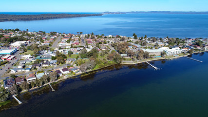 Aerial Photo of Toukley, Budgewoi Lake NSW Australia