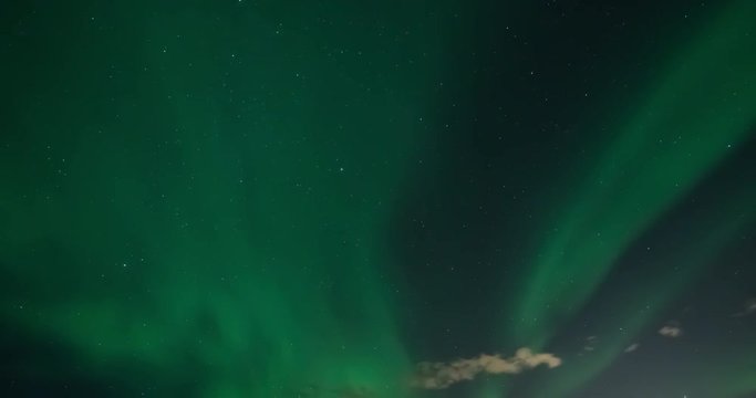 Aurora Borealis Polarlichter Zeitraffer