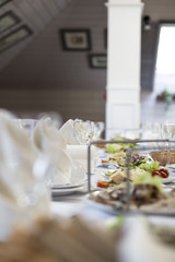 wedding table setting