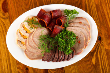 Meat plate