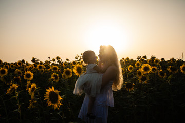 Mom and daughter 