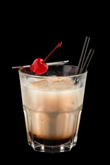 White russian cocktail