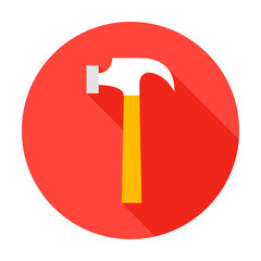 Hammer Circle Icon