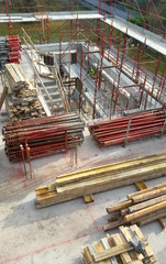 Cantiere edile e lavori in corso - business 