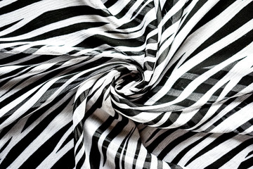 abstract background in black and white stripes - zebra, material in the style of African animal coloring