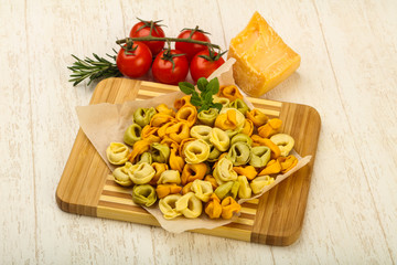 Raw tortellini