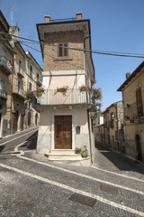 Pettorano sul Gizio (Abruzzi, Italy), historic village