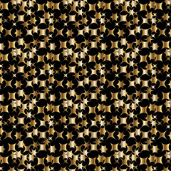 gold microparticle glowing vector background
