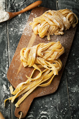 Pasta and ingredients - 183734851