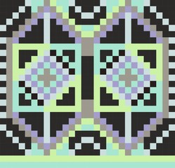 bead loom patterns vector. Geometric Charted Designs. Bead Patterns, Loom Patterns. Cherokee indian beadwork  - 183736440