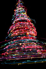 Merry Christmas wishes, christmas tree