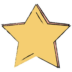 game star isolated icon vector illustration design