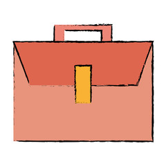 portfolio briefcase isolated icon vector illustration design
