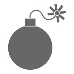 explosive bomb isolated icon vector illustration design