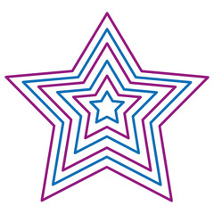 game star isolated icon vector illustration design