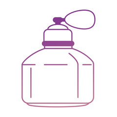 women perfume bottle icon vector illustration design
