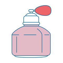 women perfume bottle icon vector illustration design