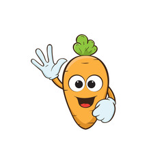 carrot cartoon illustration