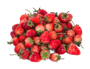 Strawberry isolated on white background.