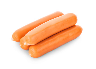 sausage. Isolated on white background