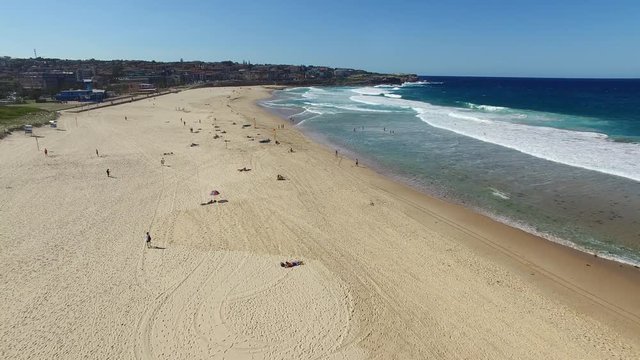 Sydney Maroubra beach aerial shots