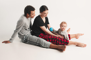 Obraz premium One happy family