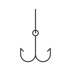 Hook linear icon