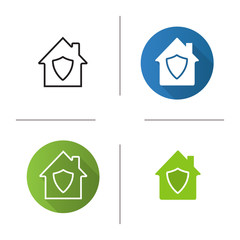 Obraz premium Home guard icon