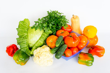 Assortment of fresh vegetables