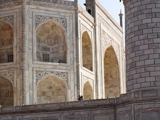 Taj Mahal, Detailansicht