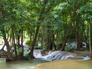 Waterfall In jungle
