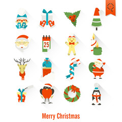 Christmas and Winter Icons Collection