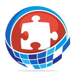 logo icon for business Information and technology, business consulting