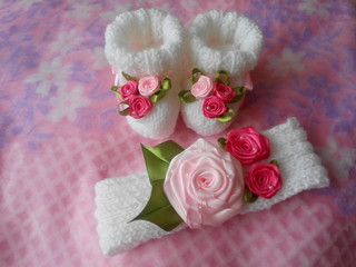 Пинетки и повязка