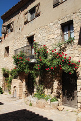 Naklejka na ściany i meble An old street in Siurana village, Spain