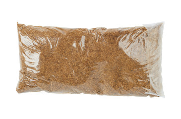 Coriander spice in package