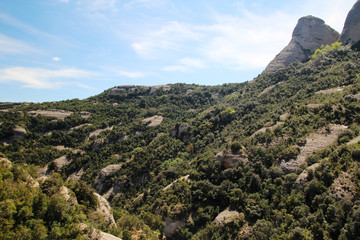 Montserrat mountain, Spain 