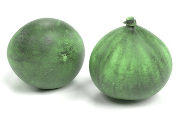 Realistic 3D Render of Fig Fruit