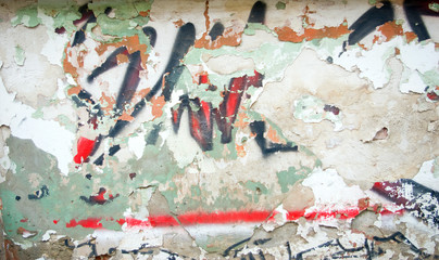 old, dirty wall close-up