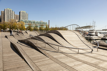 The Toronto Waterfront Wavedecks, Canada