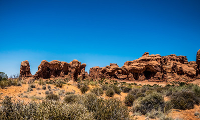 Fototapeta premium Arches National Park, Moab Desert, Utah, United States