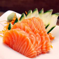 Salmon Sashimi Sushi