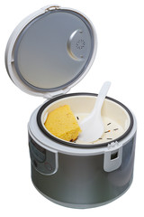 Electric multicooker with pie