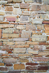 wall of stones as a texture - background