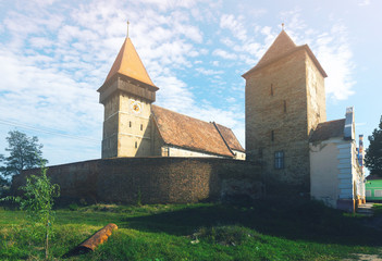 Fortified church Brateiu, Romania