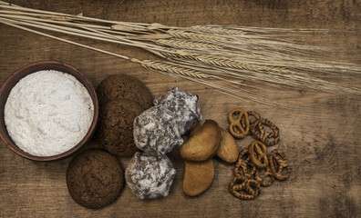 Bakery, grain and flour