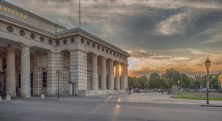 Obraz premium Burgtor (Heldentor) Gate in Vienna