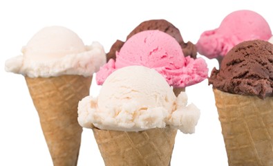 Ice Creams in the Cones