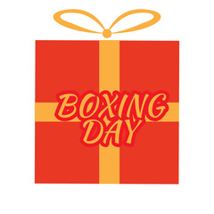 Boxing day graphic design