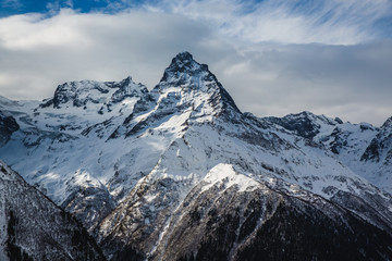 winter mountain landscape